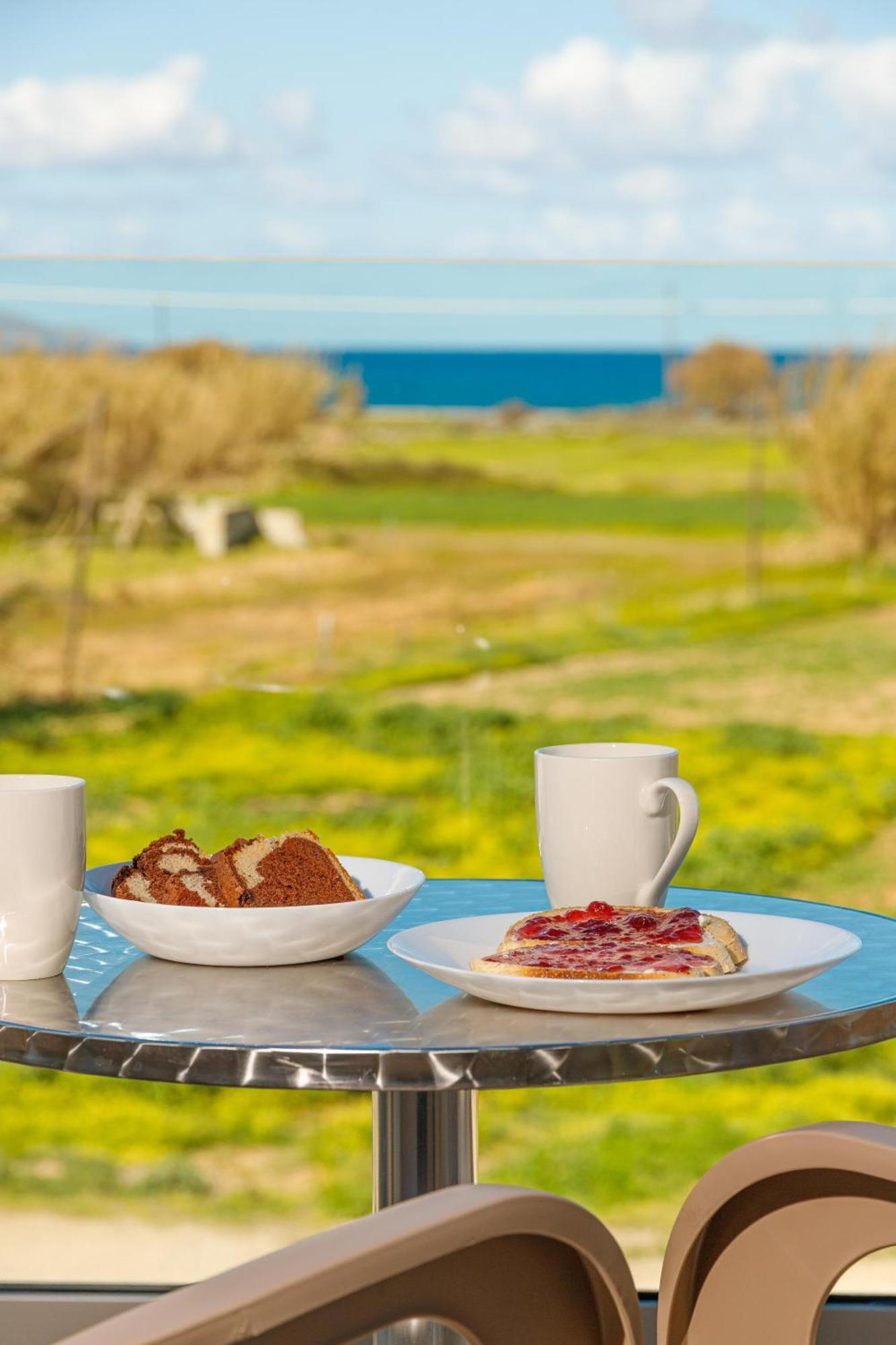 Achatis Apartments With Sea View コリンバリ エクステリア 写真