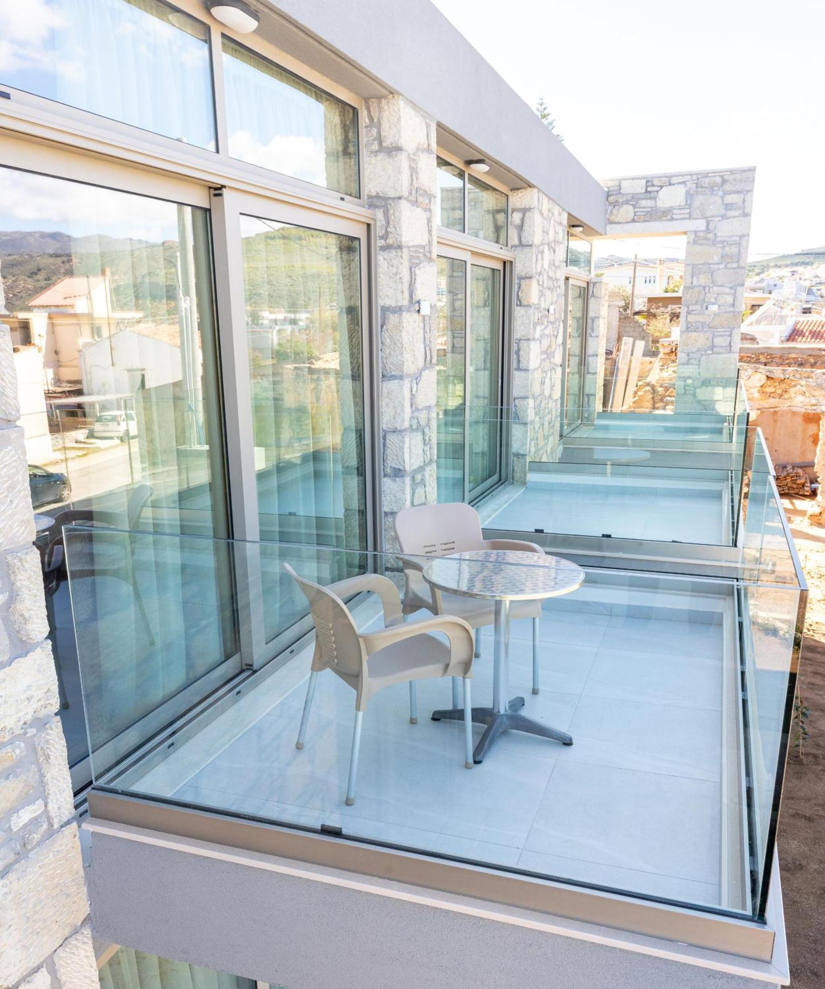 Achatis Apartments With Sea View コリンバリ エクステリア 写真