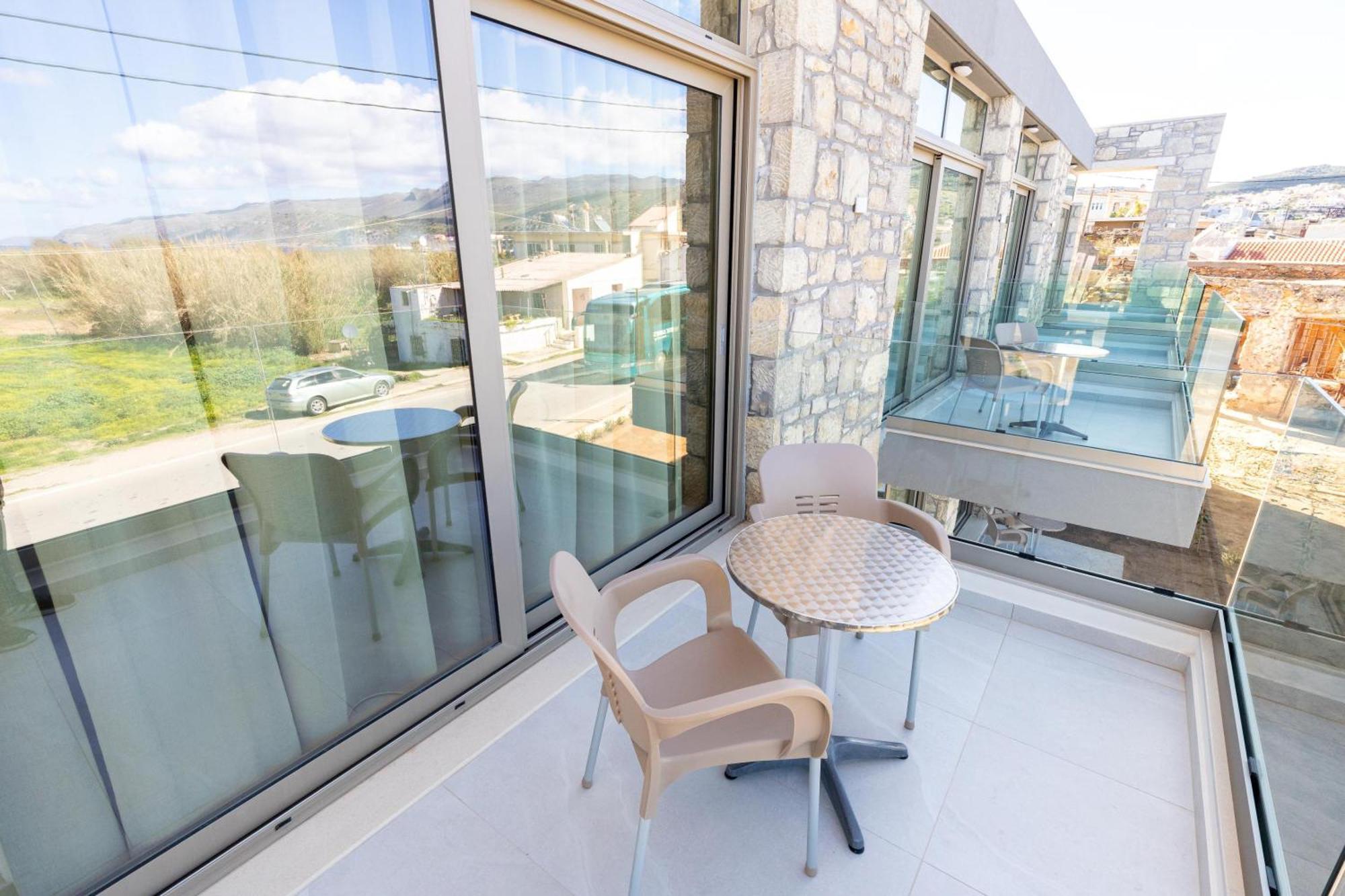 Achatis Apartments With Sea View コリンバリ エクステリア 写真