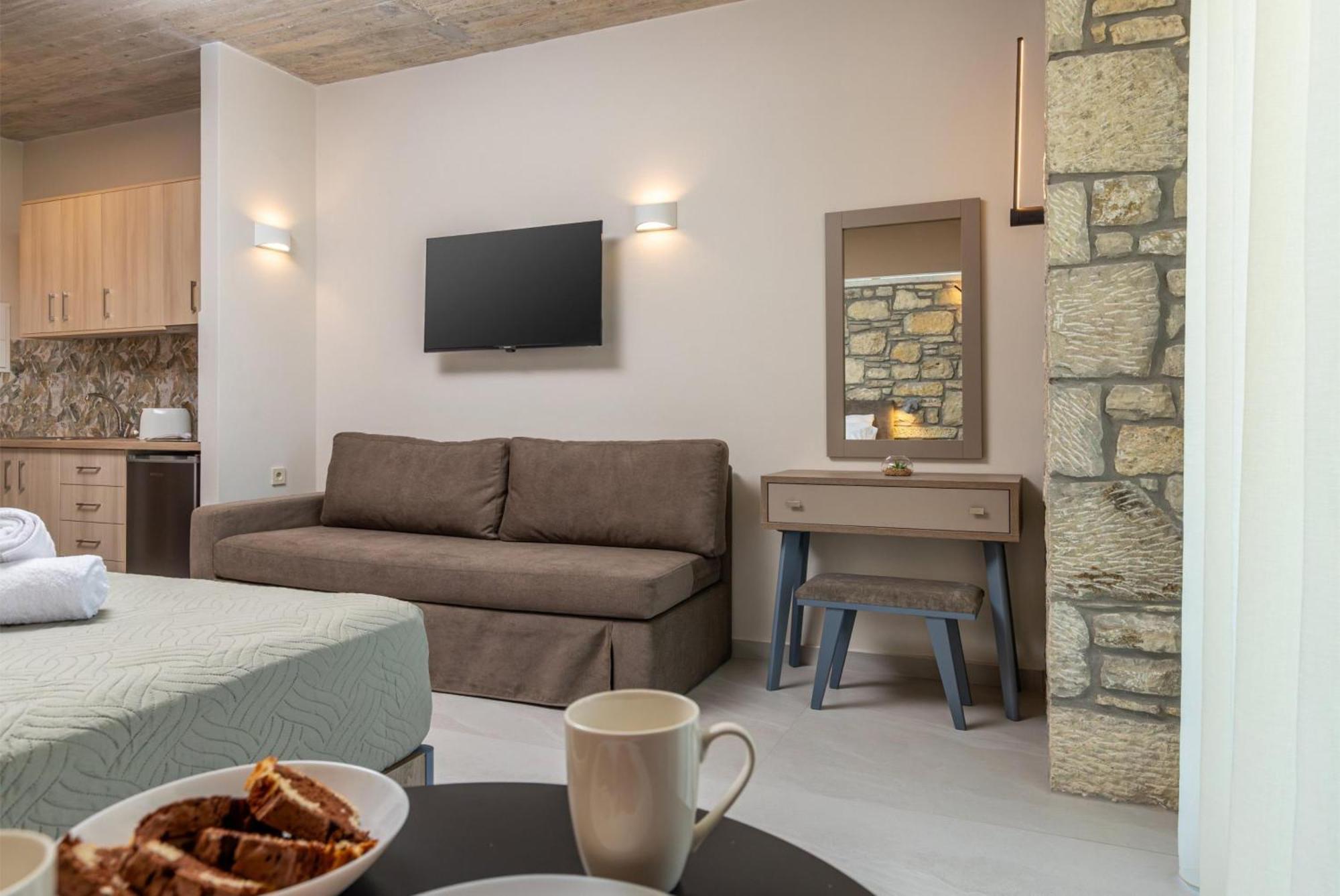 Achatis Apartments With Sea View コリンバリ エクステリア 写真