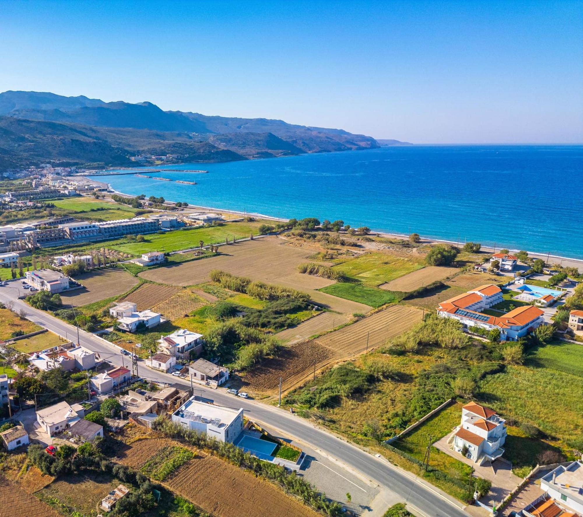 Achatis Apartments With Sea View コリンバリ エクステリア 写真