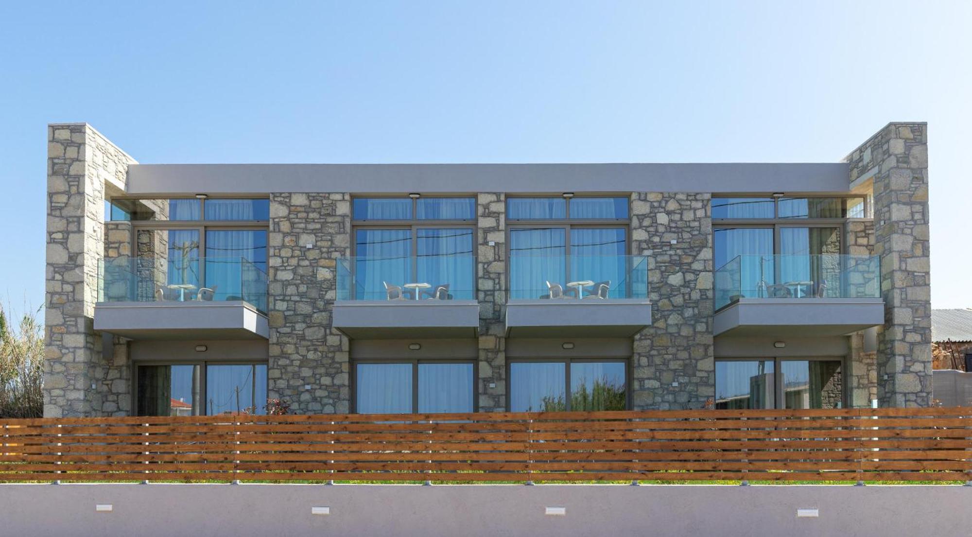 Achatis Apartments With Sea View コリンバリ エクステリア 写真