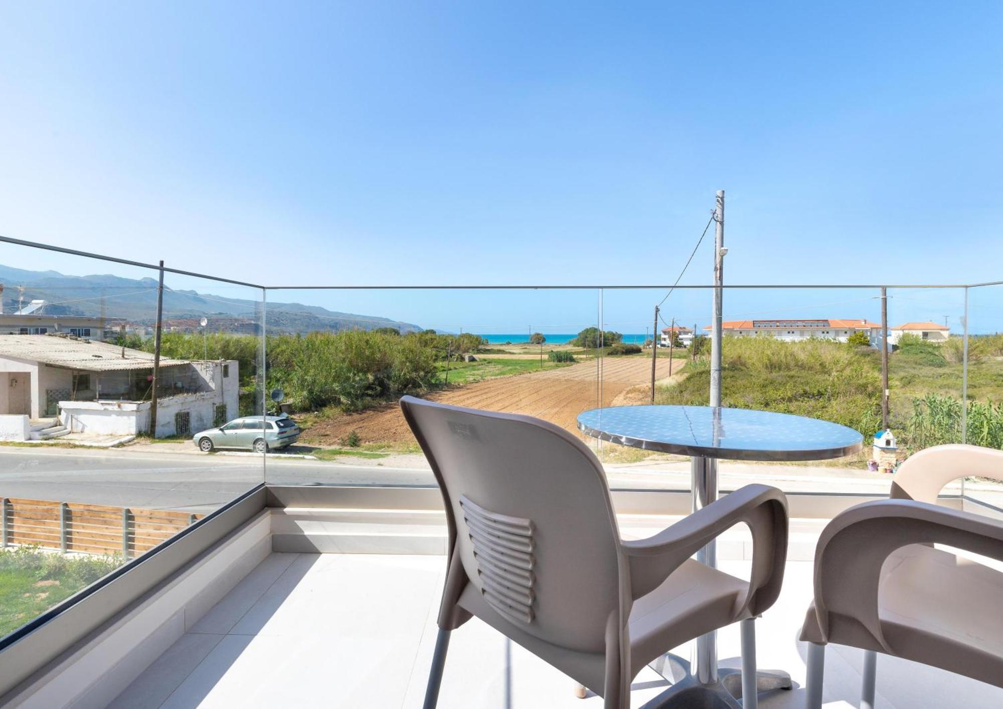 Achatis Apartments With Sea View コリンバリ エクステリア 写真