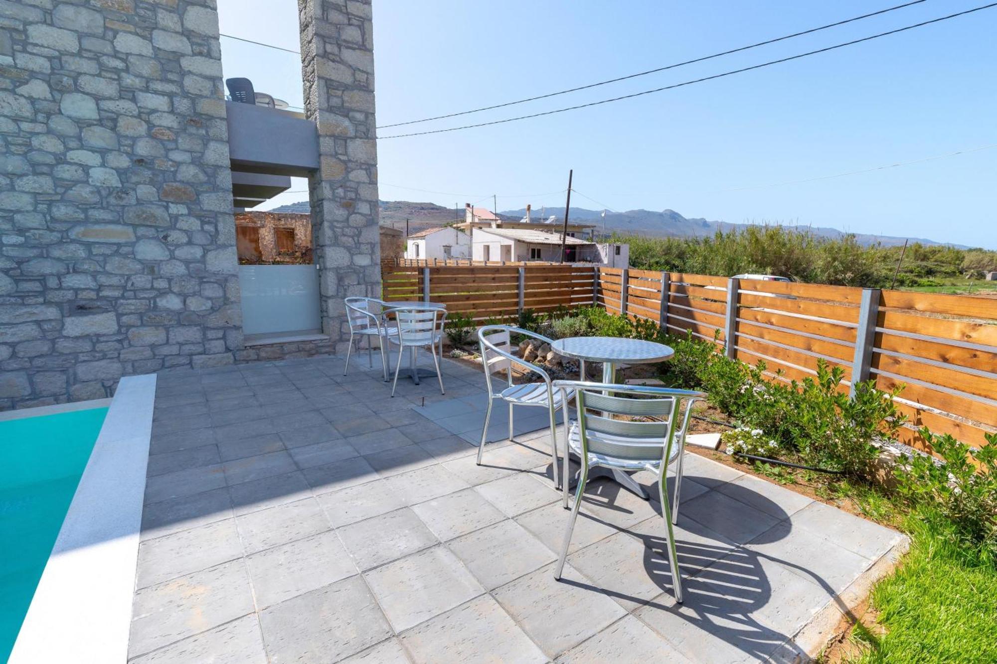 Achatis Apartments With Sea View コリンバリ エクステリア 写真