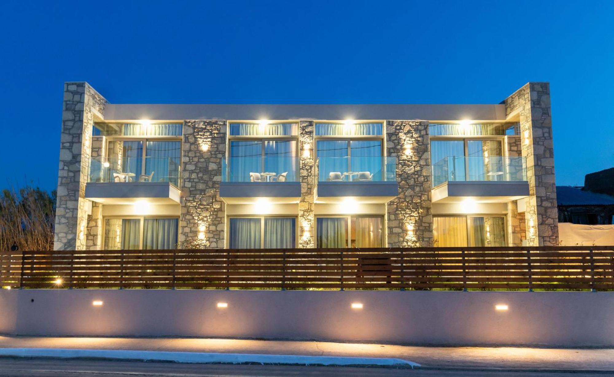 Achatis Apartments With Sea View コリンバリ エクステリア 写真
