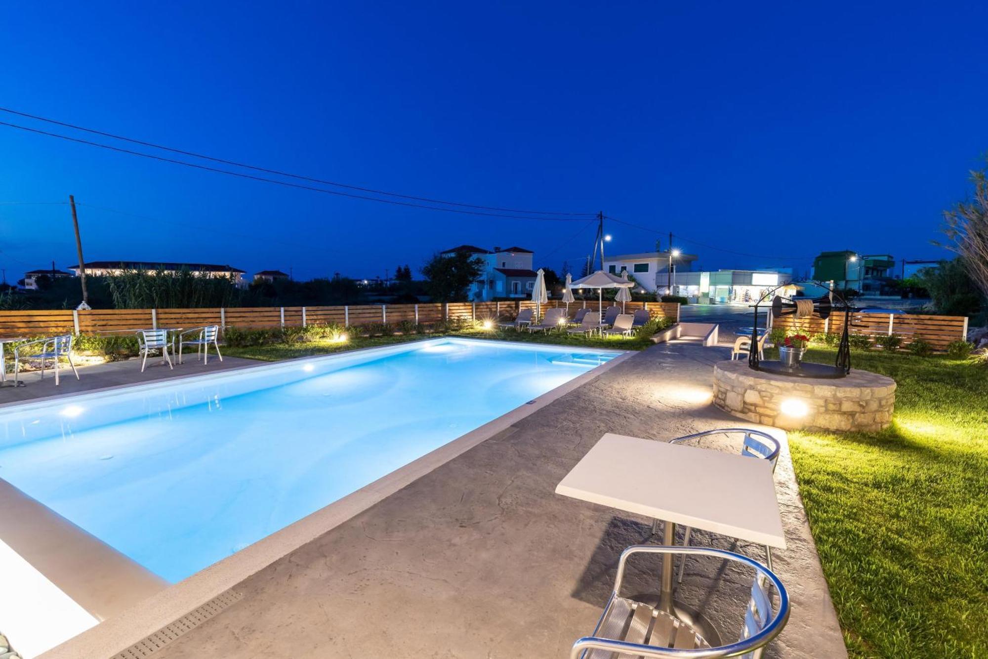 Achatis Apartments With Sea View コリンバリ エクステリア 写真